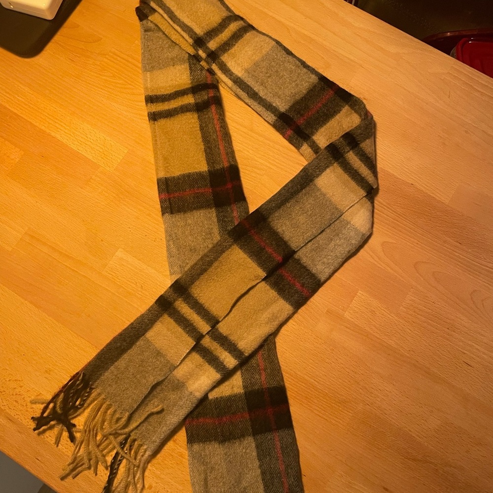 Bloomingdale’s Cashmere Scarf (Burberry Style)